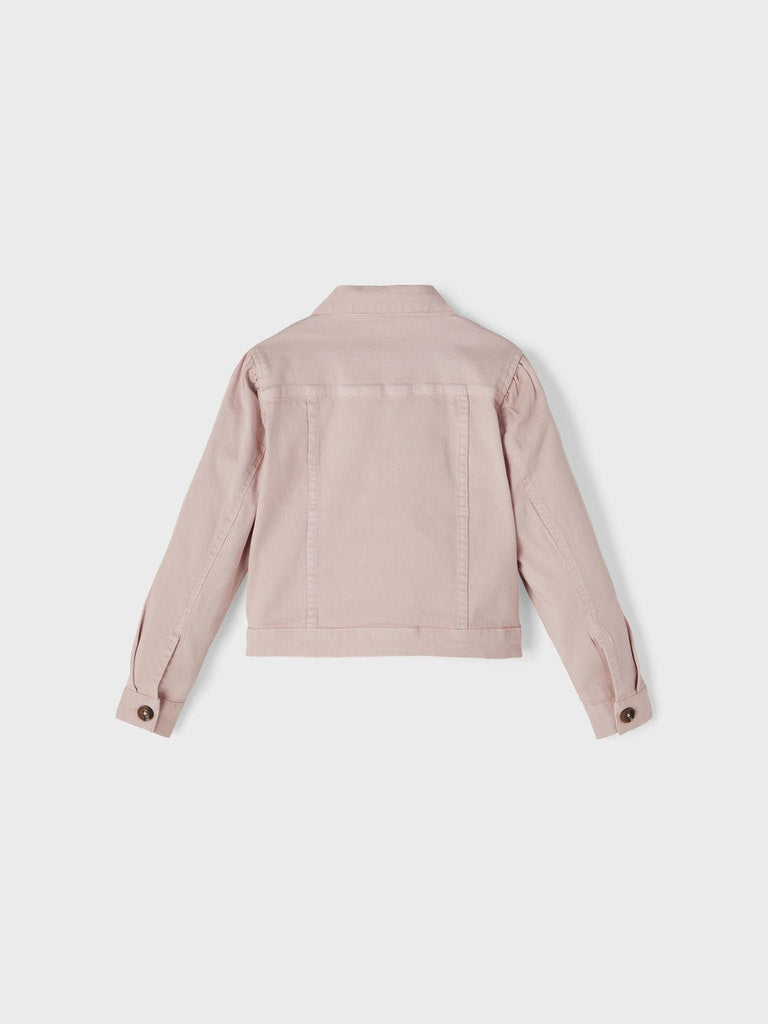 Name it Girls Pink Cotton Twill Jacket
