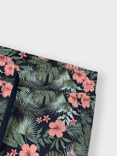 Name it Girls Tropical Print Cotton Shorts