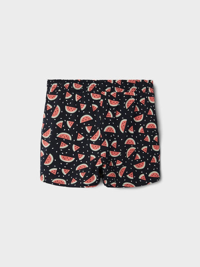 Name it Girls Tropical Print Cotton Shorts