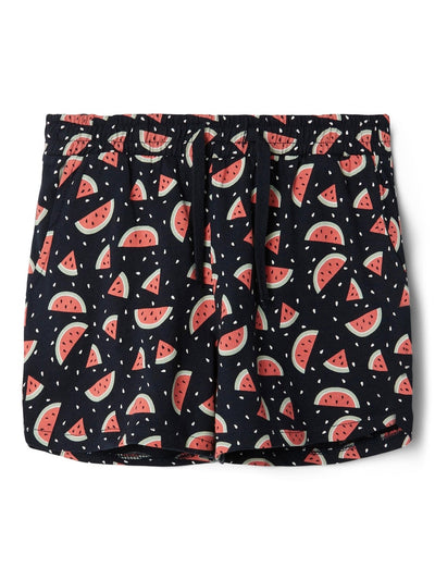 Name it Girls Tropical Print Cotton Shorts