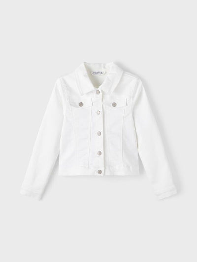 Name it Girls White Twill Jacket