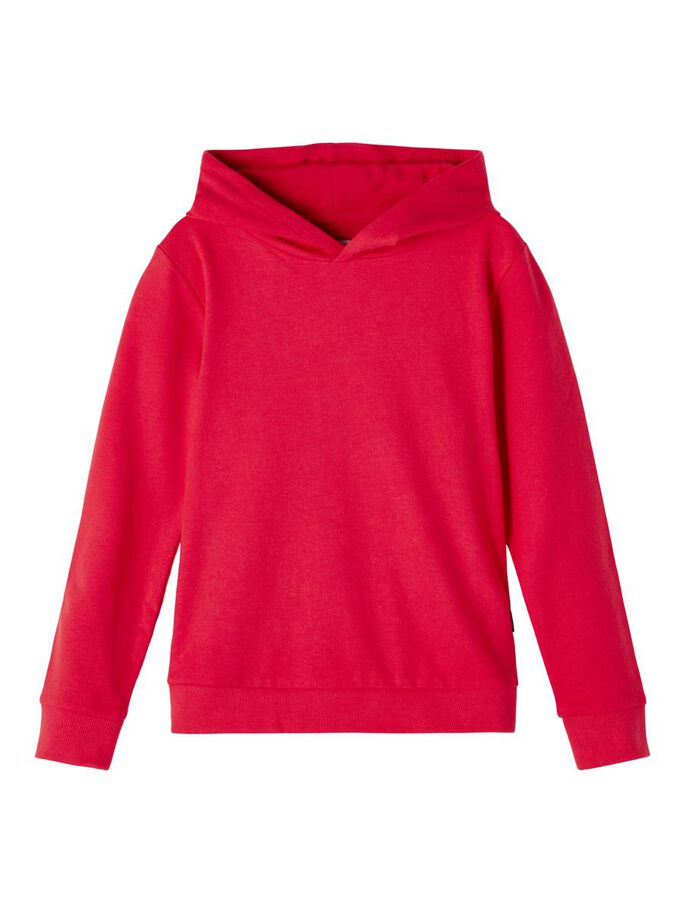Name it Girls Red Hoodie Sweatshirt