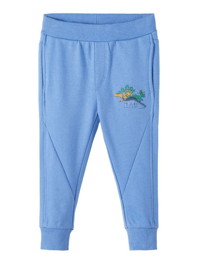 Name it Mini Boy Dinosaur Sweat Pants - Blue
