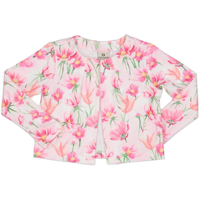 Try Beyond Girls Floral Pink Jacket