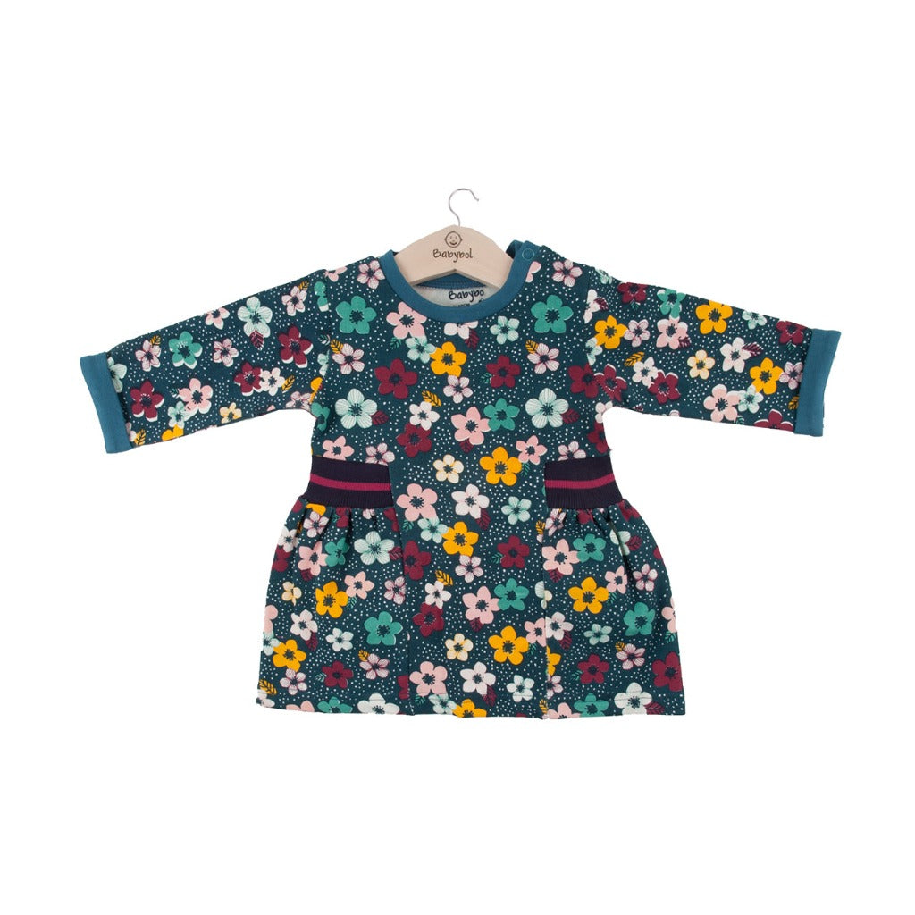 Baby Girl Floral Sweat Dress