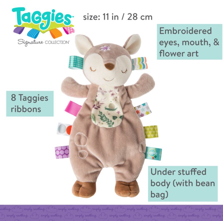 Taggies Flora Fawn Lovey – Hopscotch Kids Store