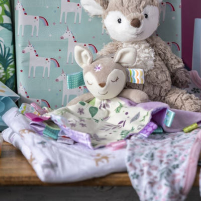 Taggies Flora Fawn Baby Comforter