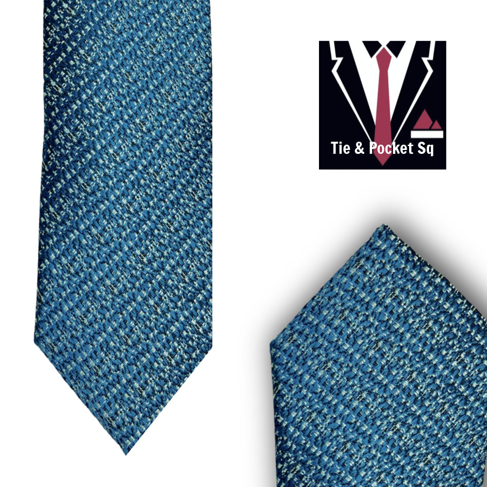 Zazzi Boys Tie and Matching Pocket Square 4241-6