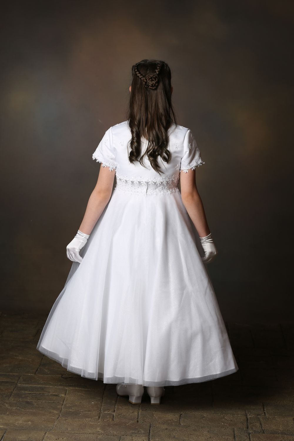 Girls Communion Dress 80712 DAISY by Little People