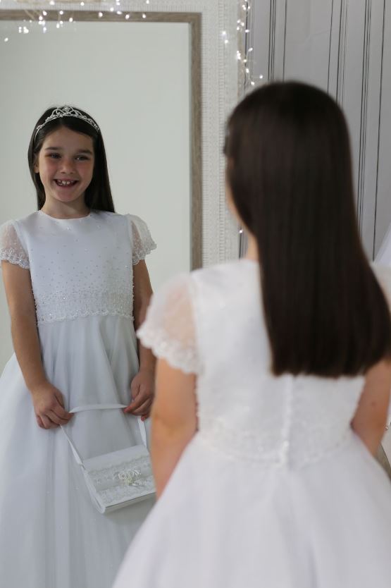 Girls Communion Dress OAKLEY By Little People