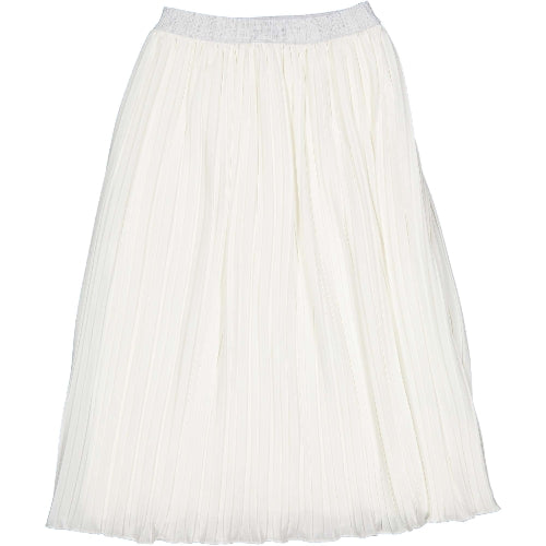 Try Beyond Girls White Pleat Skirt