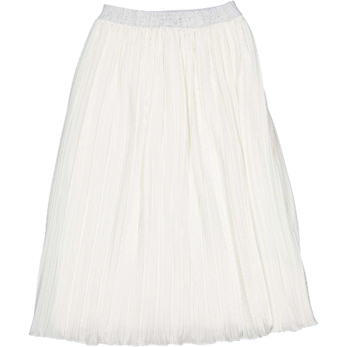 Try Beyond Girls White Pleat Skirt