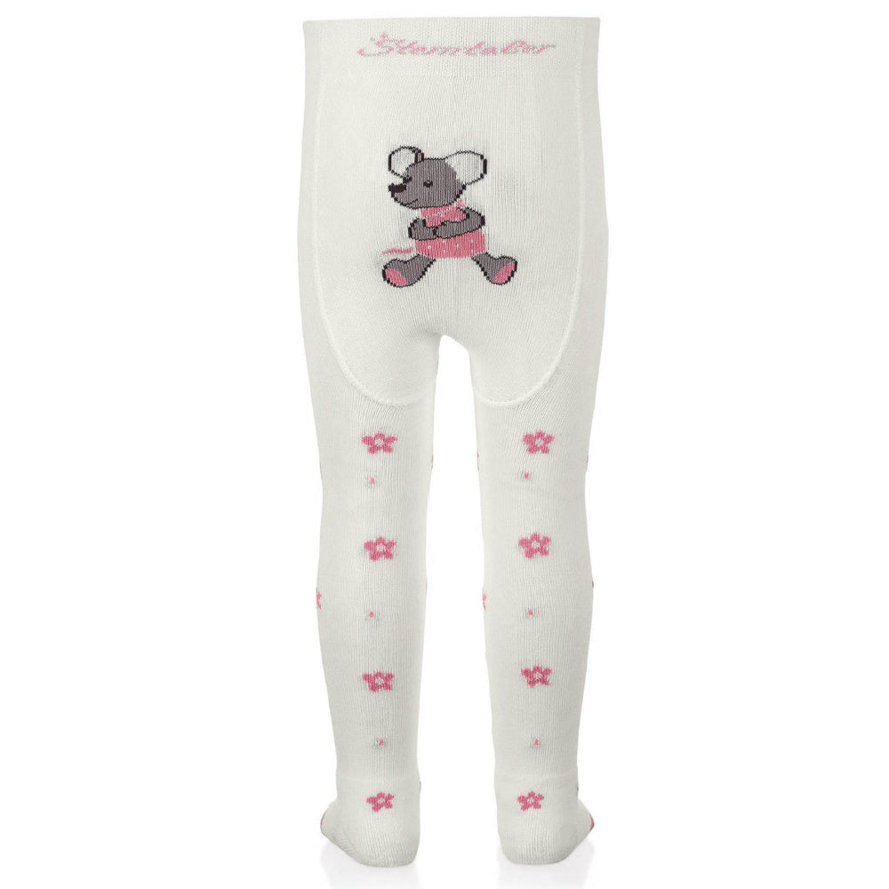 Baby Girls Cream Crawling Tights