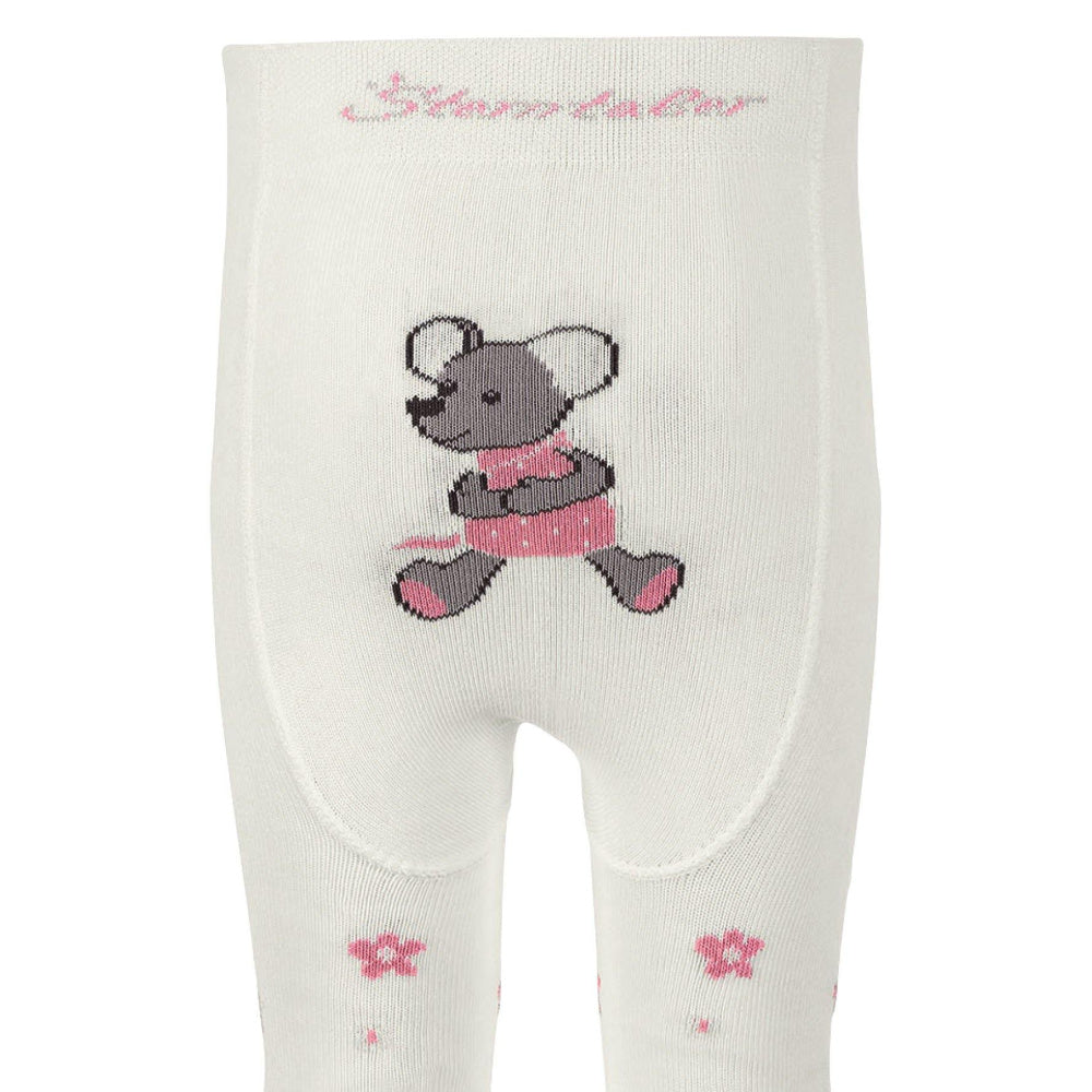 Baby Girls Cream Crawling Tights