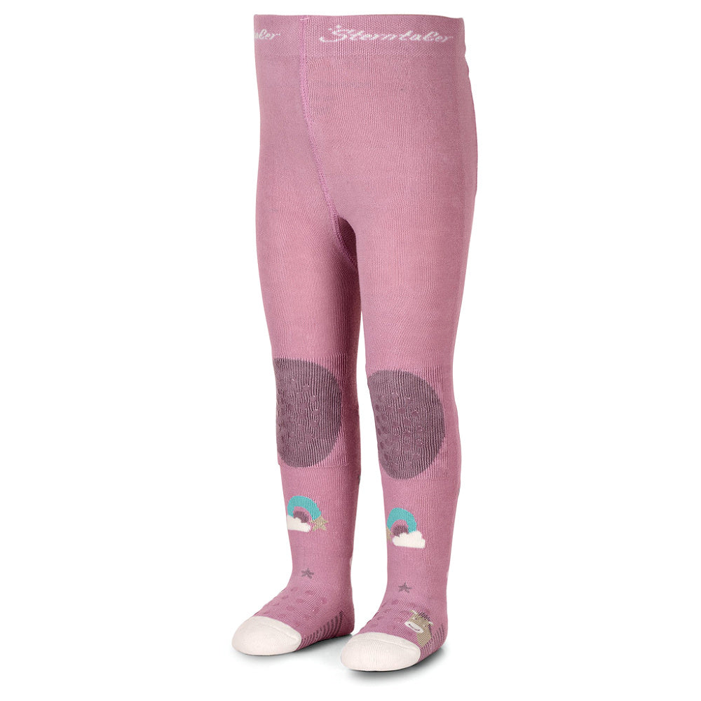 Baby Girls Pink Crawling Tights