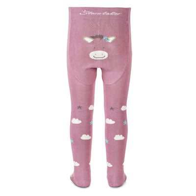 Baby Girls Pink Crawling Tights