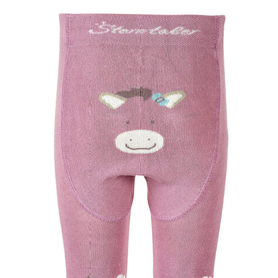 Baby Girls Pink Crawling Tights