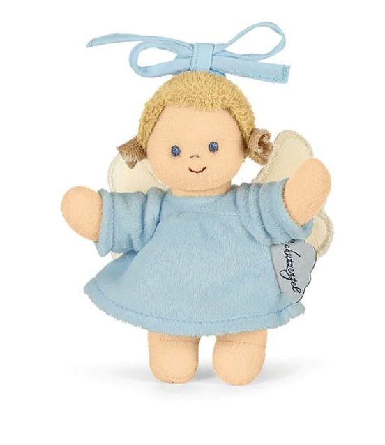 Guardian Angel Hanging Soft Toy in Gift Box - Blue