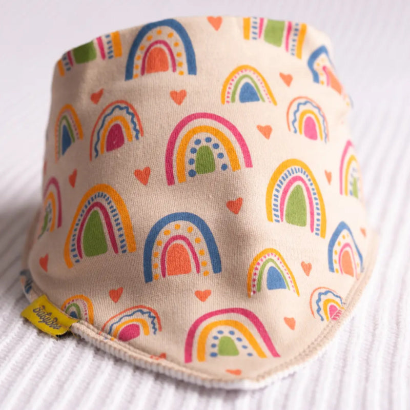 Babyboo Bandana Bib - Boho Rainbows