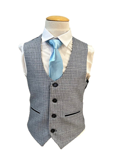 Benetti Boys Bruce Check Waistcoat