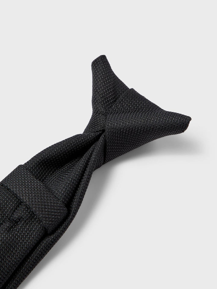 Name it Boys Clip on Tie Black Hopscotch Kids Store