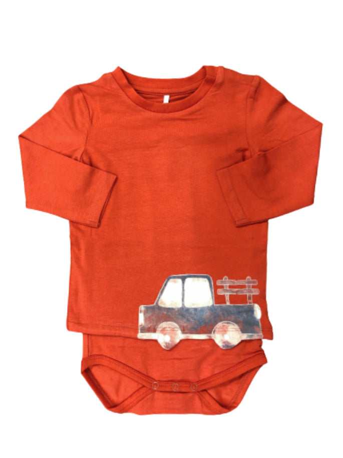 Name it Baby Boy Organic Cotton Car Body Suit