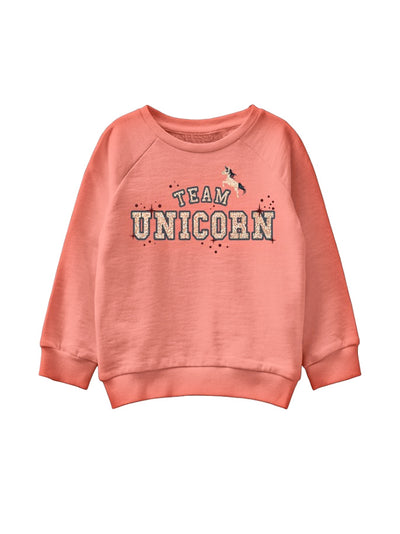 Girls unicorn sweatshirt