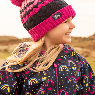 Lighthouse Girls Knitted Bobble Hat