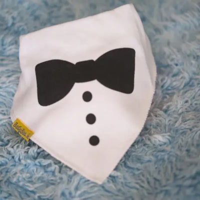 Babyboo Bandana Bib - Bow-Tie