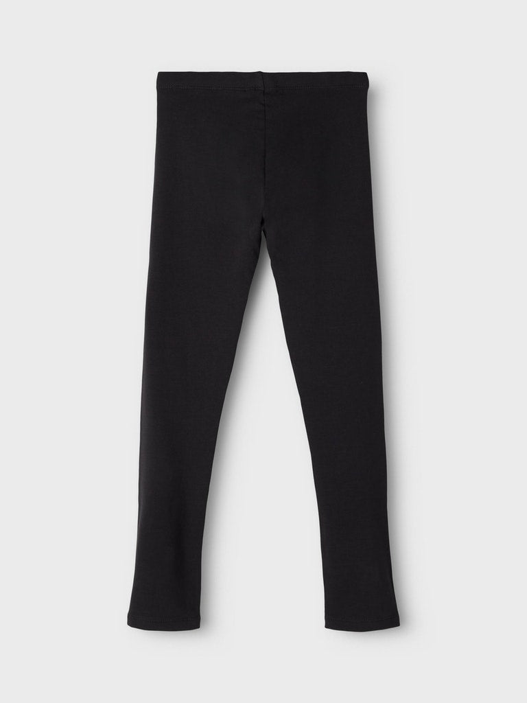 Name it Mini Girls Black Winter Legging with Brushed Inner