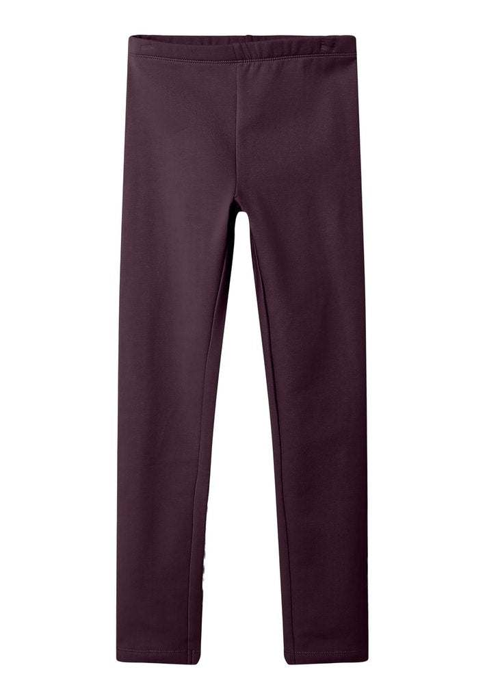 Name it Mini Girls Wine Winter Legging with Brushed Inner