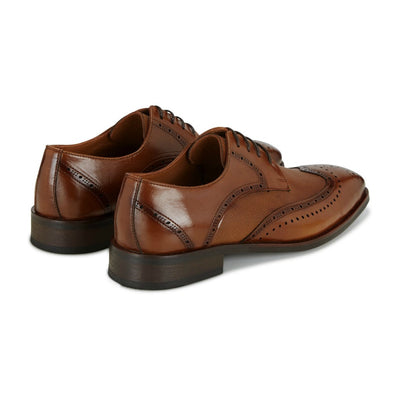 Boys Benetti George Tan Communion Shoe