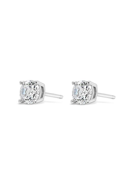 Absolute Kids Sterling Silver Diamante Stud Earrings - HCE427