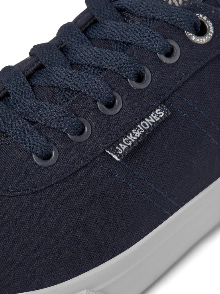 Jack & Jones Navy Canvas Shoes