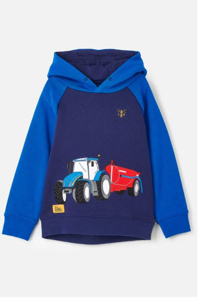 Lighthouse Boys Blue Tractor & Slurry Tank Hoodie