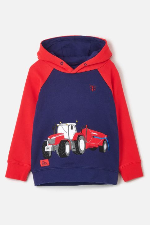 Lighthouse Boys Red Tractor & Slurry Tank Hoodie