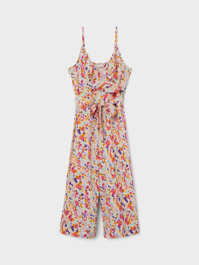 Name it Girls Floral Jumpsuit -Multi-Coloured