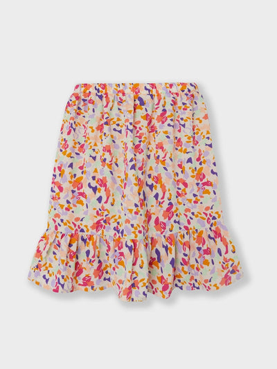 Name it Girls Floral Print Skirt