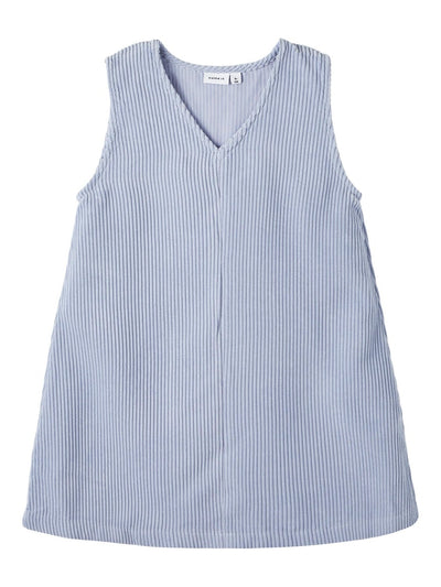 Name It Girls Blue Pinafore Dress