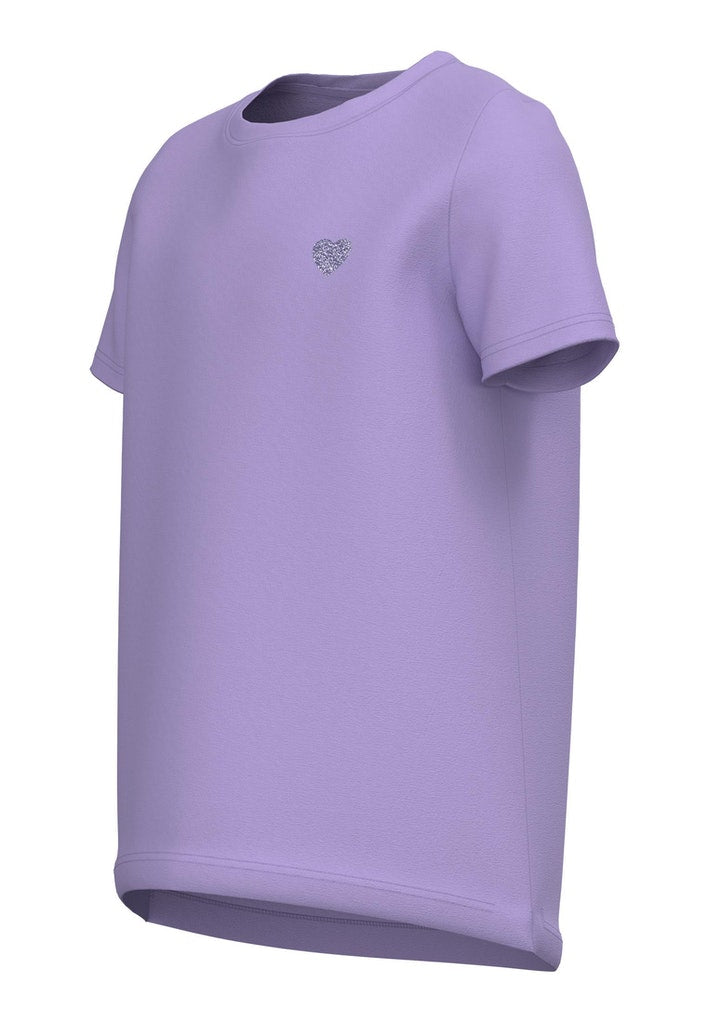 Name it Girls Short Sleeve Tee - Purple