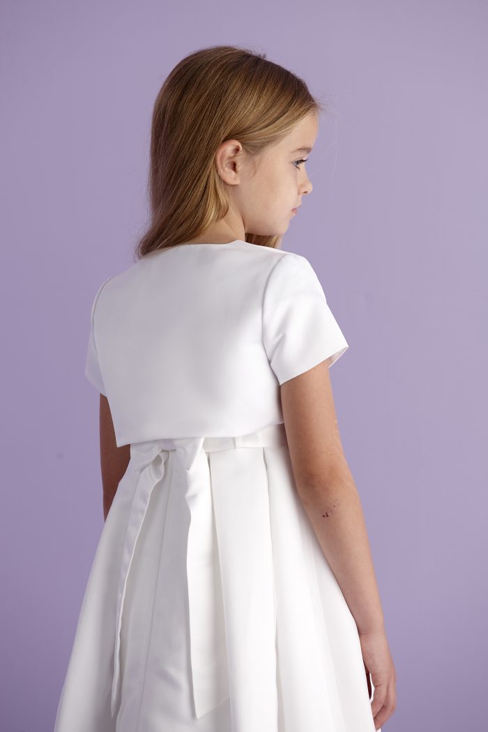 Girls Communion Bolero Jacket MILLIE by Peridot – Hopscotch Kids Store