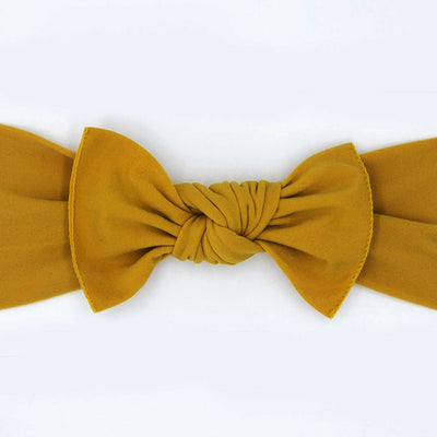 Little Bow Pip Mustard Pippa Bow Hairband