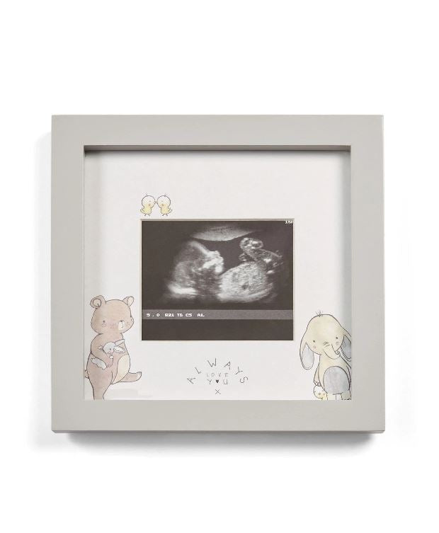 Mamas & Papas Baby Scan Photo Frame - Always Love You Grey
