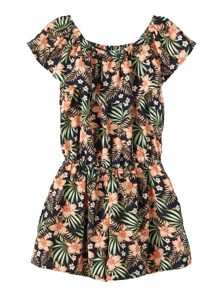 Name it Girls Bardot Floral Playsuit