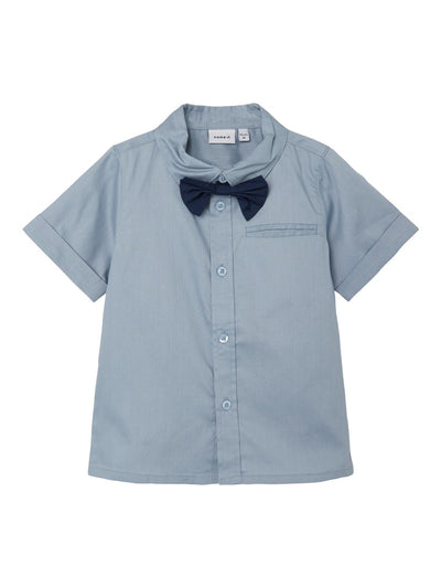 Name it Mini Boy Short-Sleeved Shirt With Bow-Tie