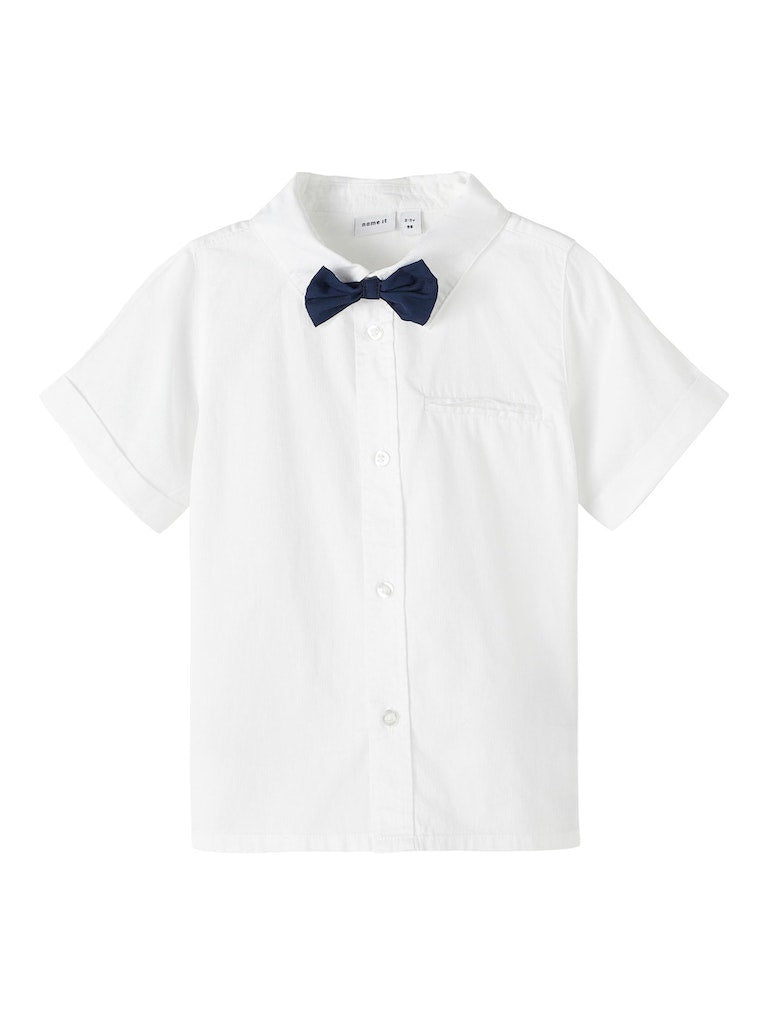 Name it Mini Boy Short-Sleeved Shirt With Bow-Tie