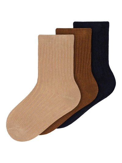 Name it Boys 3-Pack Coloured Socks