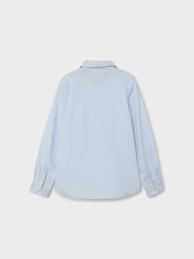 Name It Boys Long Sleeved Dusty Blue Shirt