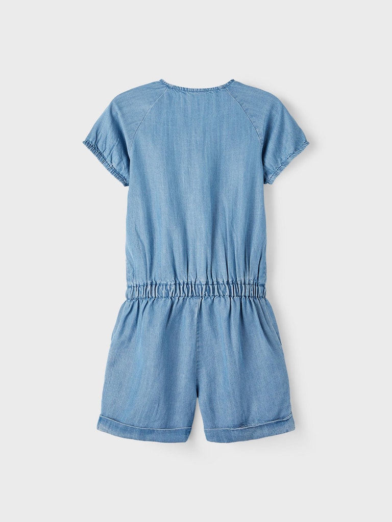 Name it Girls Soft Denim Playsuit