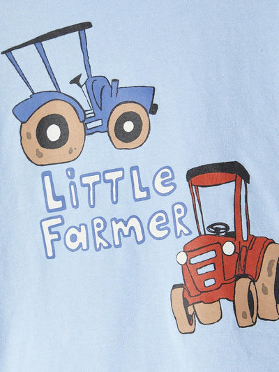 Name it Boys Little Farmer Print Long-Sleeved Top